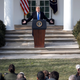 Trump makes his case in the Rose Garden.